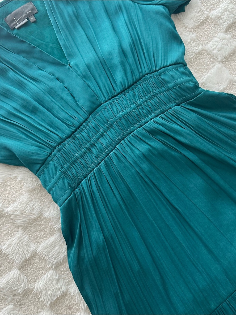 Anthropologie The Somerset Maxi Dress Turquoise